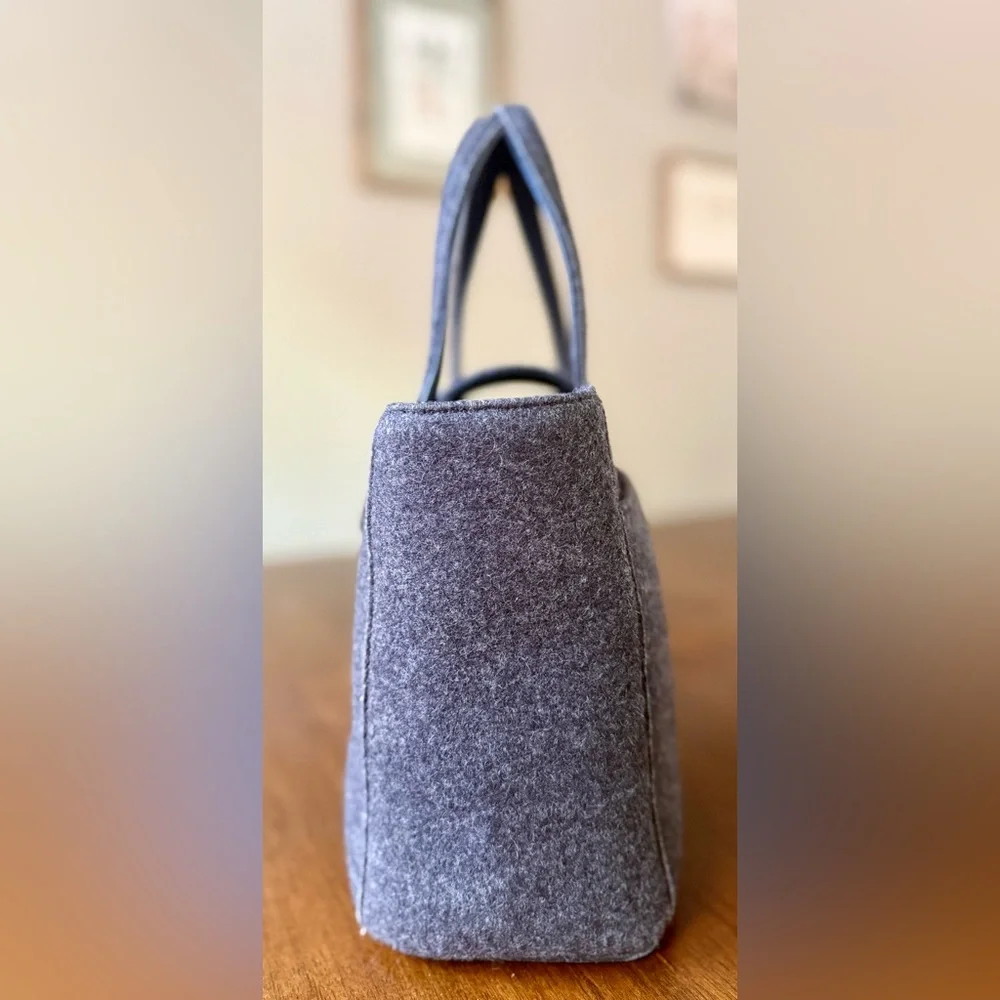 Vintage Coach Handbag German Wool Mini Turnlock Y2K 2000 - Picture 7 of 13